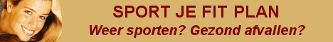 SPORT JE FIT PLAN Weer sporten? Gezond afvallen? Het kan!